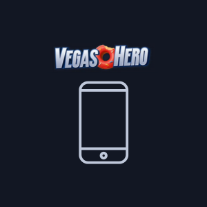 Icône de l’application VegasHero sur téléphone mobile