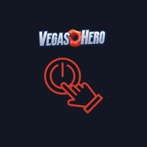 Cliquez sur le bouton VegasHero.