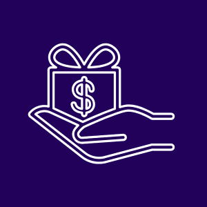 Symbol für den Willkommensbonus